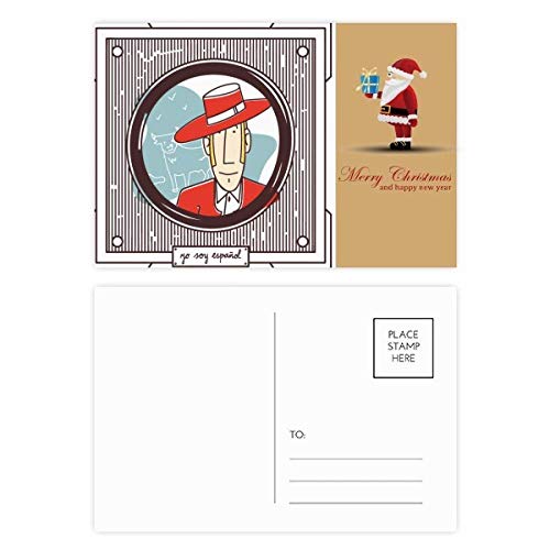 Cartes postales Père Noël Rouge (20 pièces) pour accompagner vos cadeaux