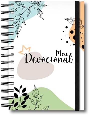 Planner Devocional A5, Caderneta com Capa Dura, 208 Páginas, 21,5...