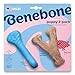 Benebone Puppy 2-Pack Rubber Bone/Wishbone Bacon Tiny