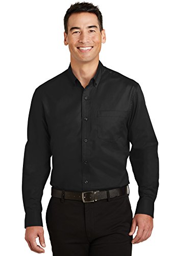 Port Authority Men's Long Sleeve SuperPro Twill Button-Down Shirt