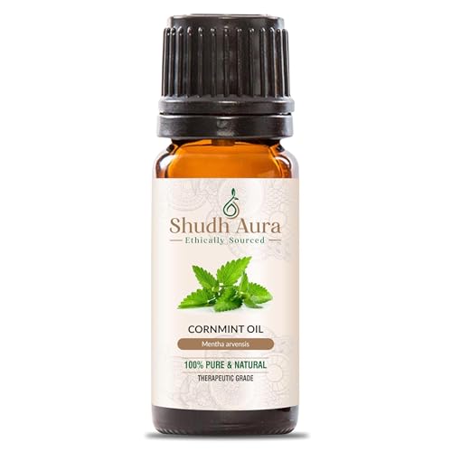 Cornmint Essential Oil - Wild Mint | 100% Pure & Natural | Therapeutic Grade Oils for Aromatherapy Diffuser & DIY (5ML)