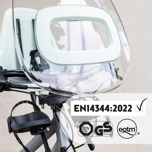 Bobike GO Mini Kindersitz, Marsmallow Mint, 380 x 260 x 690 mm