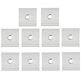 Hoppipola 10 occhielli per tende da sole, ganci a doppio strato in plastica intrecciata per binari da 5-8 mm, compatibili con tende, camper e roulotte