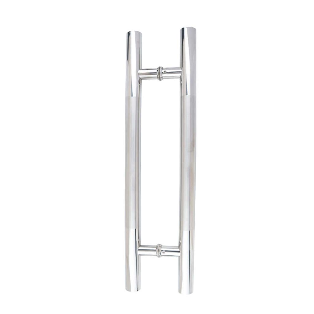 Poignée de porte en verre intérieur et extérieur pour maison moderne