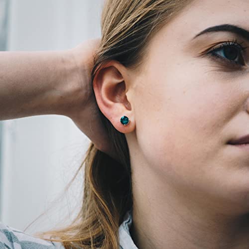 May (Smeraldo) Orecchini Birthstone Creati con