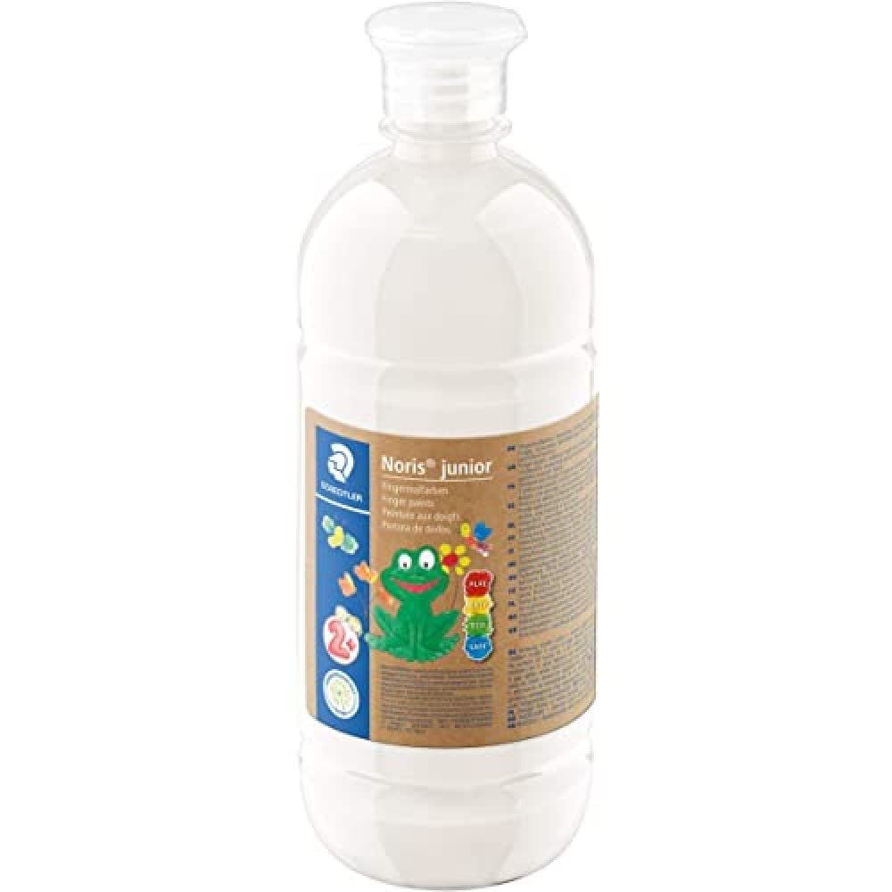 STAEDTLER-8811-0 ST Pintura de Dedos, Color Blanco, (8811-0)
