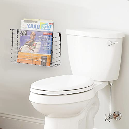 Treelen 2Pk- Kitchen Cabinet Organizer For Cutting Boards Over The Cabinet Organizer Wall Door Mount Foil Holders Rack For Kitchen Bathroom Pantry-Shining Chrome #TOP5