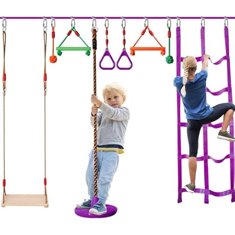 AOBOTE Ninja Warrior Obstacle Course Cover