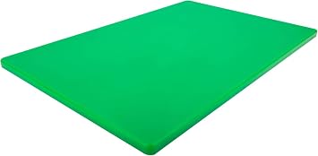 Thirteen Chefs Extra Large 24 x 18 Black Cutting Board - 1/2 Thick HDPE Plastic for Restaurants and Professional Kitchens