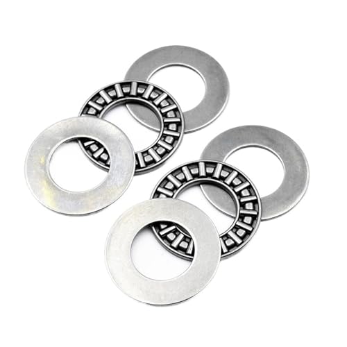 Cojinete de agujas AXK2035 2AS de 20x35x4 mm con 2 arandelas para empuje plano
