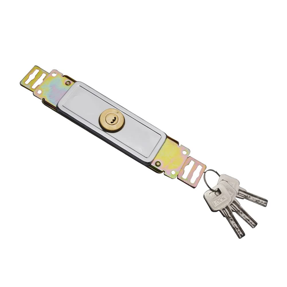 tooloflifeRoller Shutter Door Lock Metal Rolling Gate Door Lock for Warehouse Garage(Type C)