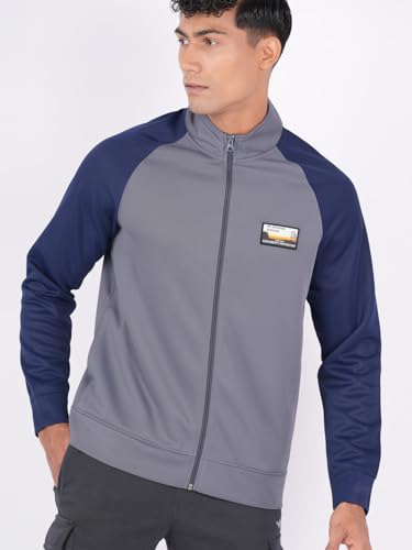 Wildcraft Men's A-Line Coat (31596_Grey - Image 6 thumbnail