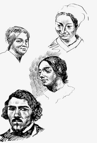 Carnet de croquis Delacroix affiche sur toile 60x90cm pour rompre la monotonie d'un bureau
