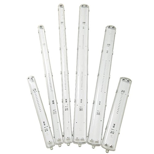  PLAFONIERA STAGNA IP65 1X9W XLED 60 CM. (MARINO CRISTAL cod. 41555)