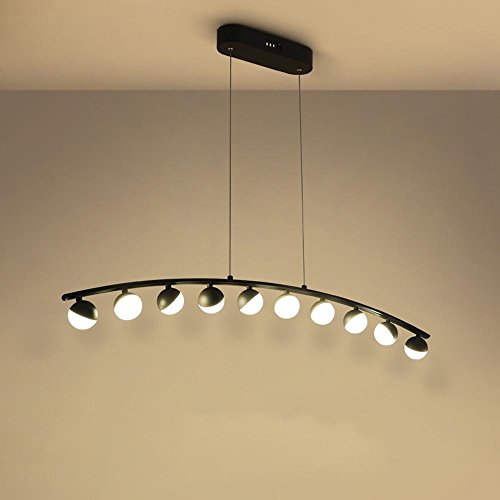 Lustre LED moderne 20W blanc contre l'éclairage agressif