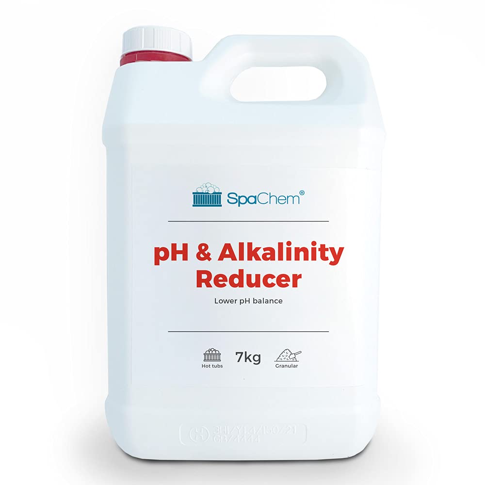SpaChem 7kg PH & Alkalinity Reducer, pH Minus, Reduce pH readings - Hot Tub Swimming Pool Water Balancer