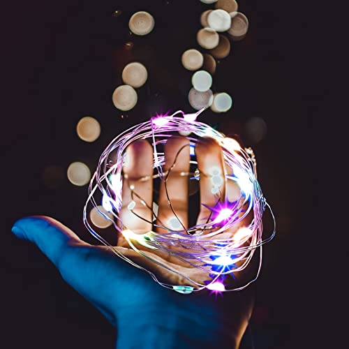 6pcs pequena corda de corda de presente de presente decoração de luz de decoração de natal