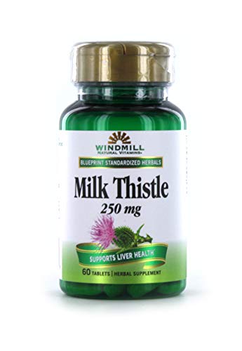 Windmill Milk Thistle (250 Mg Extract) Tablets 60 Ea, 60.0 Count