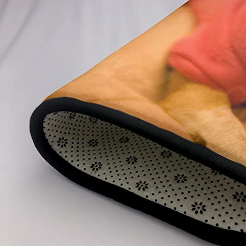Tapis cuisine antidérapant grand format imprimé chien rigolo - 6