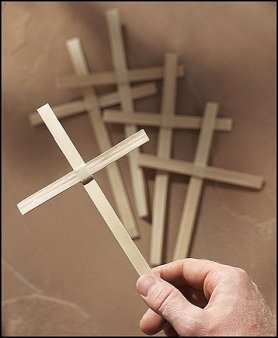 1home Palm Hanging Wall Cross Made from Palms Christian Catholic 8 Inch Tall Crucifix