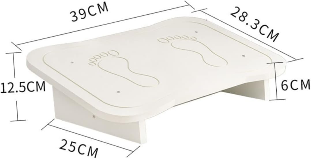 Generic Under Desk Footrest Non Slip Office Foot Stool for Adults Stable Footrest for Enhanced Comfort for Home Office Use