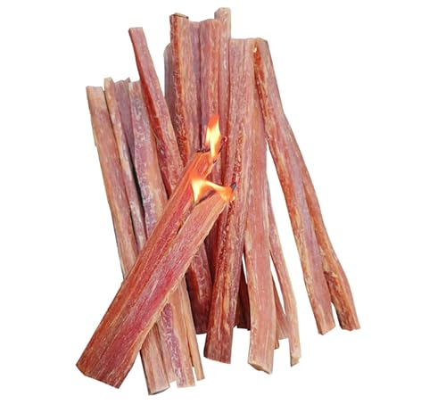 100% Natural Fire Starter Sticks - Resin Rich Quick Light Firestarters for Wood Stove BBQ Bonfire Camping Hiking & Emergency Kits