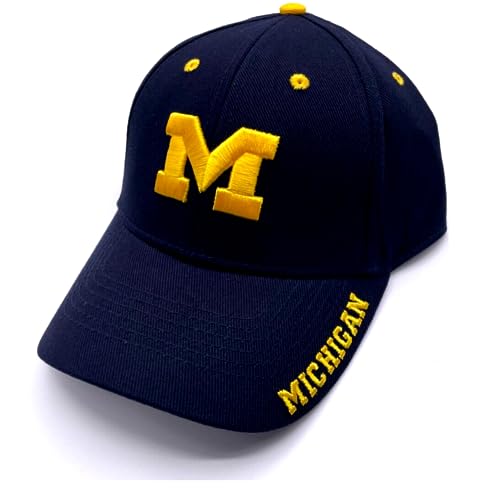 Gorra Ajustable Clásica Michigan University miniatura 1