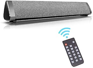 Wired & Wireless Soundbars for TV/PC, Outdoor/Indoor Bluetooth Stereo Speaker with Remote Control