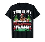 Photo Gallery chipmunk christmas santa hat pajama shirt - chipmunk lover maglietta Photo Gallery chipmunk christmas santa hat pajama shirt - chipmunk lover maglietta