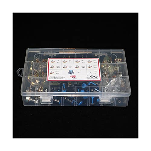Kit potentiomètre unique WH148 avec axe rotatif précis pour DIY Electronics