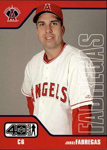 2002 Upper Deck 40-Man #31 Jorge Fabregas Anaheim Angels MLB Baseball Card NM-MT