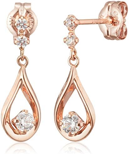 Amazon | canal4℃(カナルヨンドシー)K10ピンクゴールド(PG)ピアス  