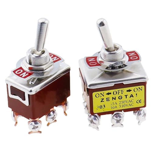Interruptor E-TEN1321 de 6 pines para restaurar maquinaria de taller y paneles 5