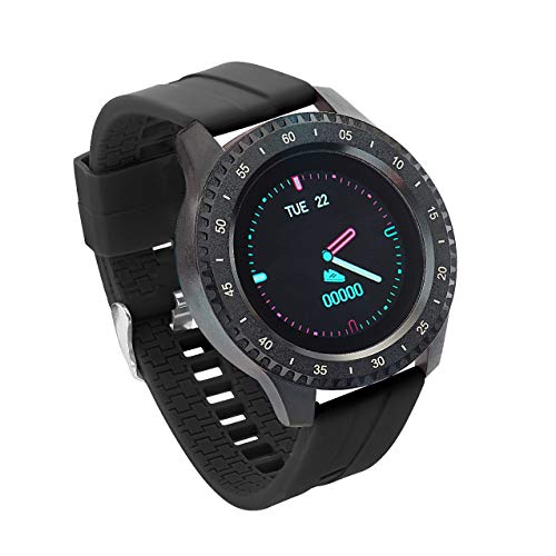 Sami - Ocean - Smartwatch, Smartband, Pulsera de Actividad - Especial natación. Color Negro. para Android y iOS Función: GPS, Waterproof, presión sanguínea, Fuerza G, Multideportivo.