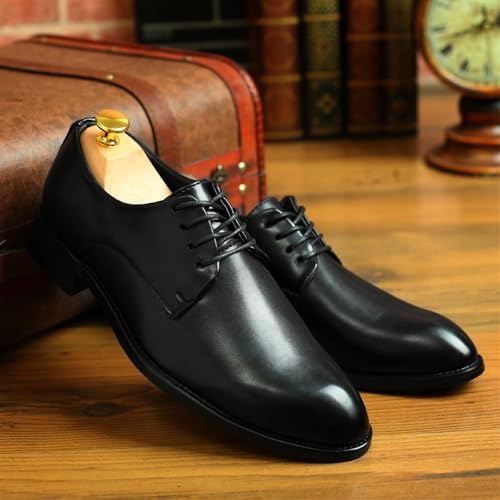 Men's Orthopedic Dress Shoes Casual Business Oxford New Leather Shoes Walking Office Comfort Loafers Work Flats4