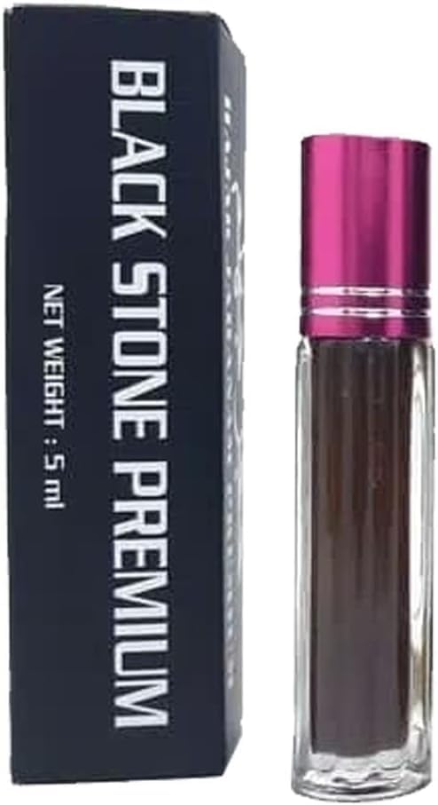 Generic Hajar Jahanam Premium Black Stone Enhancer Oil for Men - Prolong, Last Longer, and Delay in Bed - Elevate Your Intimate Experience Today - Pack of 2, Brown