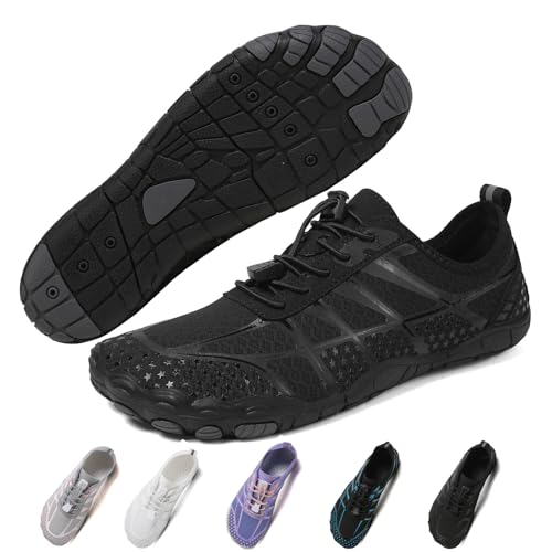 Image of Hike Barefoot Shoes Women Men Pro Water Footwear Wide Toe Box Non-Slip Unisex Athletic Outdoor Running Shoes