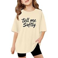 【MATERIAL】: Girls short sleeve t shirts is made of high-quality fabric, soft, comfortable, breathable, and lightweight, providing a comfortable wearing experience for your child. Suitable for spring and summer wear. 【FEATURES】: Girls' short-sleeved s...
