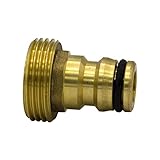 Material: Messing, blank VARIOSAN Stecksystem Hahnanschluss mit Außengewinde 13095, 1/2\