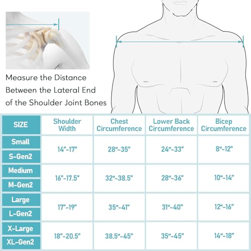 U.Y.U Esence QJ-DSB-A01 Double Shoulder Brace thumb #5
