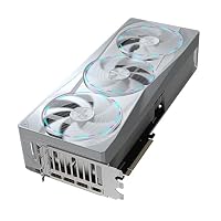 Gigabyte AORUS GeForce RTX 5080 Master Ice 16G Grafikkarte - 16GB GDDR7, 256 Bit, PCI-E 5.0, 2805MHz Core Clock, 3 x DP 2.1a, 1 x HDMI 2.1b, NVIDIA DLSS 4, GV-N5080AORUSM ICE-16GD – Ansicht 4