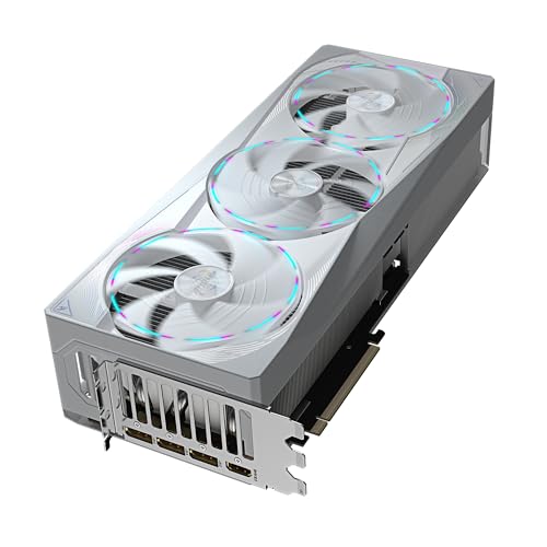 AORUS GeForce RTX 5080 MASTER ICE 16G Scheda Grafica - 16GB GDDR7, 256 bit, PCI-E 5.0, 2805MHz Core Clock, 3 x DP 2.1a, 1 x HDMI 2.1b, NVIDIA DLSS 4, GV-N5080AORUSM ICE-16GD - Scheda video - Immagine 3
