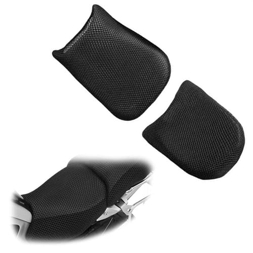 Almohadilla para asiento de motocicleta con absorción de impacto y malla transpirable