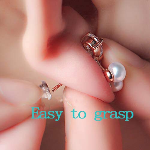 Earring Backings, Rubber Earring Backs For Stud Earrings For Women, Earring Backs For Fish Hook Earrings (100 Pieces) #TOP5