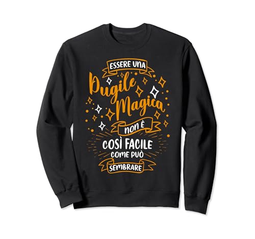 Una Pugile Magica Idee Regalo Per Pugile Pugilatore Donna Sudadera
