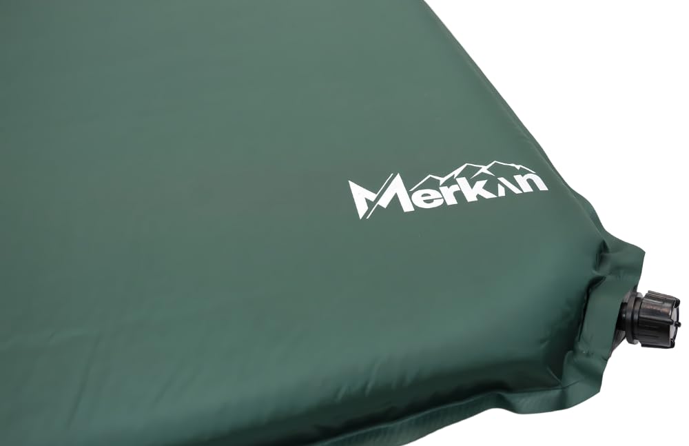 Colchoneta autoinflable, colchón de camping de 5 cm de espesor, espuma autohinchable, cómoda colchoneta para dormir, camping, actividades al aire libre, senderismo, viajes, tienda de campaña, coche