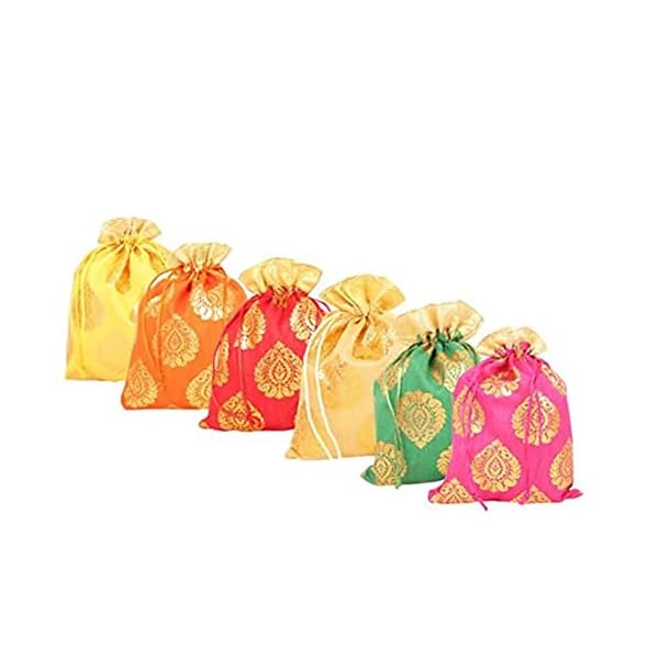 WS Wrap Shap Paan Patta Potli Batwa Bag Bridal Purse Women handbag Shagun Pouch Return Gifts