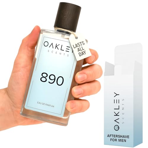 Stronger With You Inspired Aftershave for Men | 890 by Oakley Scents | Eau de Parfum 100ml | Warm, Spicy, Inviting Scent | Designer-Inspired | 35% Perfume Oil | Long-Lasting | Vegan & Cruelty-Free