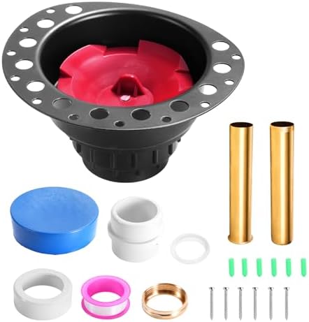 Freestanding Tub Drain Rough-in Kit, Bathtub Drain Kit with PVC A...