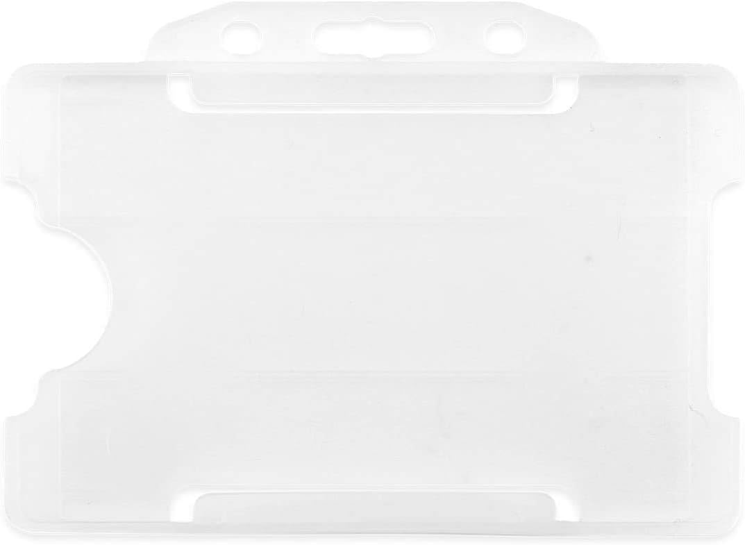 CKB Ltd Ausweishüllen 10x Sky Blue - Vertikale ID Kartenhalter